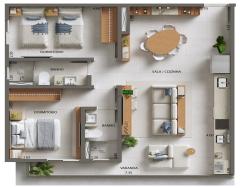 Apartamento para Venda em Caraguatatuba - 5